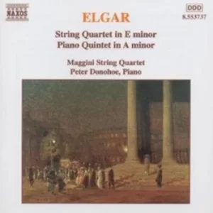 Image of STRING QUARTET IN E MINOR/ PIANO QUINTET IN A MINOR by Edward Elgar CD Album