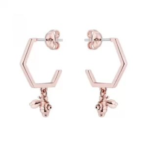 image of Ted Baker Bedza Bumble Bee Hoop Earrings