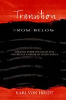 Image of Transition from below by Karl Von Holdt Book