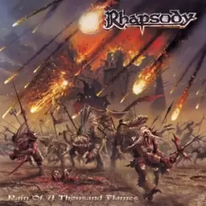 image of Rhapsody Rain of a thousand flames CD multicolor