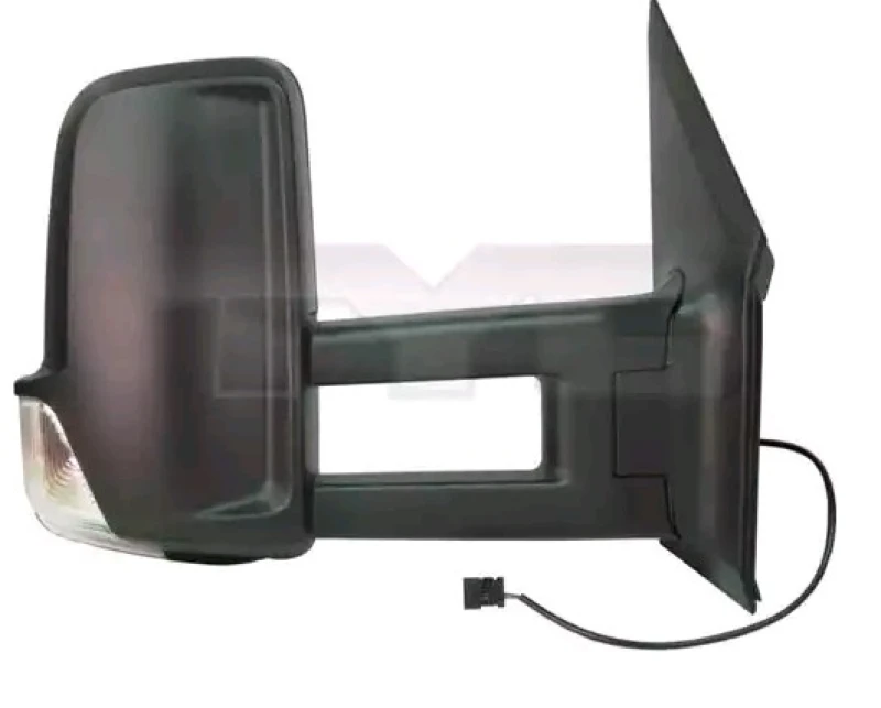 Image of TYC 321-0143 Wing mirror Right, Long mirror arm Outside Mirror (50)
