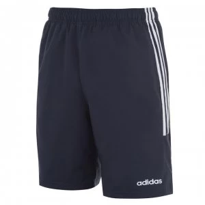 image of adidas Mens 3-Stripes Shorts - Navy/White