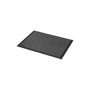 image of Skystep studded ESD workstation matting, black, LxWxH 900 x 600 x 13 mm