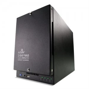 Image of ioSafe 218 RTD1296 Ethernet LAN Mini Tower Black NAS