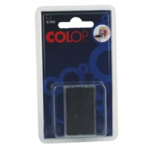 image of Colop E200 Replacement Stamp Pad Black Pack of 2 E200BK