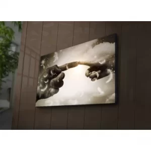 Image of 4570?ACT-76 Multicolor Decorative LED Lighted Canvas Painting