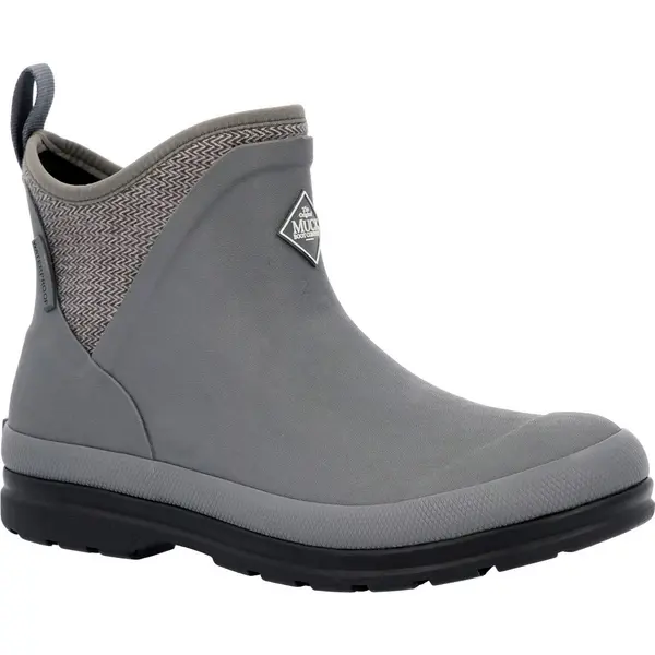 Image of Muck Boots Womens Original Ankle Neoprene Wellies Chelsea Boots - UK 3 Grey female GDE2502GRY3