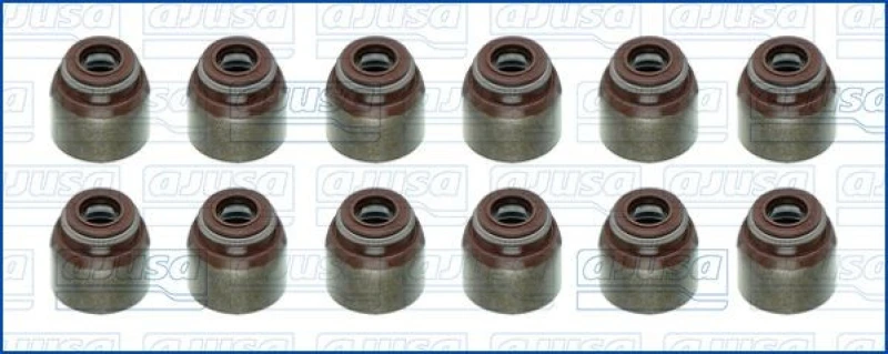 Image of AJUSA Valve stem seal set AJUSA 57089200