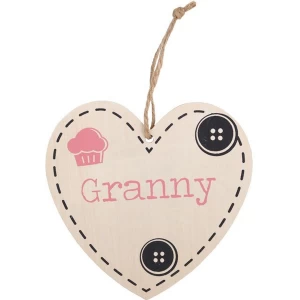 Image of Granny Hanging Heart Sign