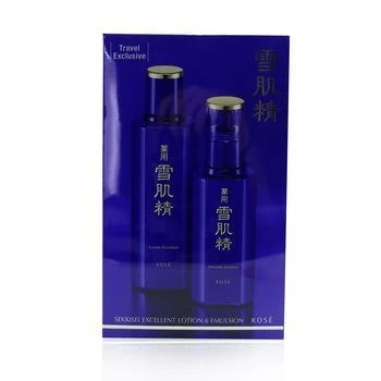 Image of KoseSekkisei Excellent Lotion & Emulsion Set: Lotion Excellent 200ml + Emulsion Excellent 140ml 2pcs