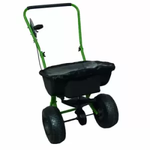 image of 27kg Lightweight Walk Behind Broadcast Salt Spreader