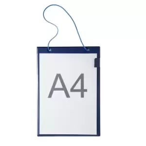 Image of EICHNER Order folder, A4, pack of 10, blue