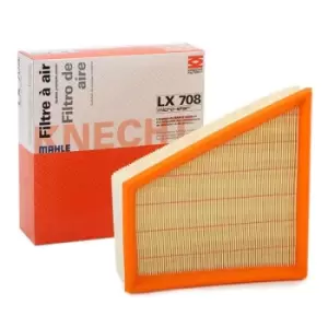 Image of MAHLE Original Air filter VW,SKODA,SEAT LX 708 5Z0129620A,6Q0129620,6Q01296620 Engine air filter,Engine filter 5Z0129620A,6Q0129620,6Q01296620