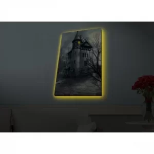 Image of 4570HDACT-100 Multicolor Decorative LED Lighted Canvas Painting