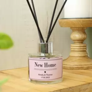 Image of Personalised Classic Pink Reed Diffuser Pink