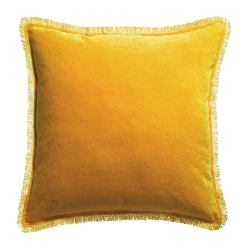 Image of Vivaraise Fara Cushion Cover - 45x45cm Yellow unisex 45x45cm