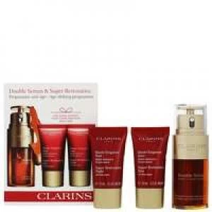 Image of Clarins Gifts and Sets Double Serum 30ml Multi Intensive Day Cream 15ml and Multi Intensive Night Cream 15ml