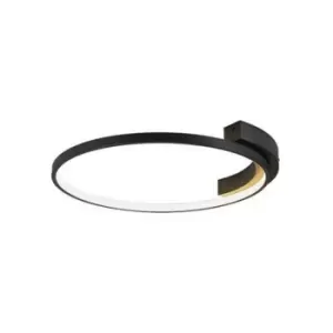 Image of Larissa Kavala LED Ceiling Light 31W Aluminum, Silicon, Sandy Black 3000K
