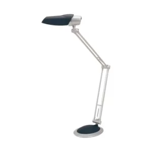 Toucan Desk Task Lamp Black Silver