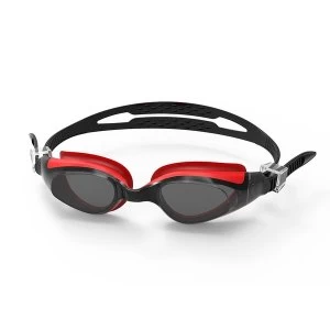Image of SwimTech Quantum Goggles Black/Red - Adult