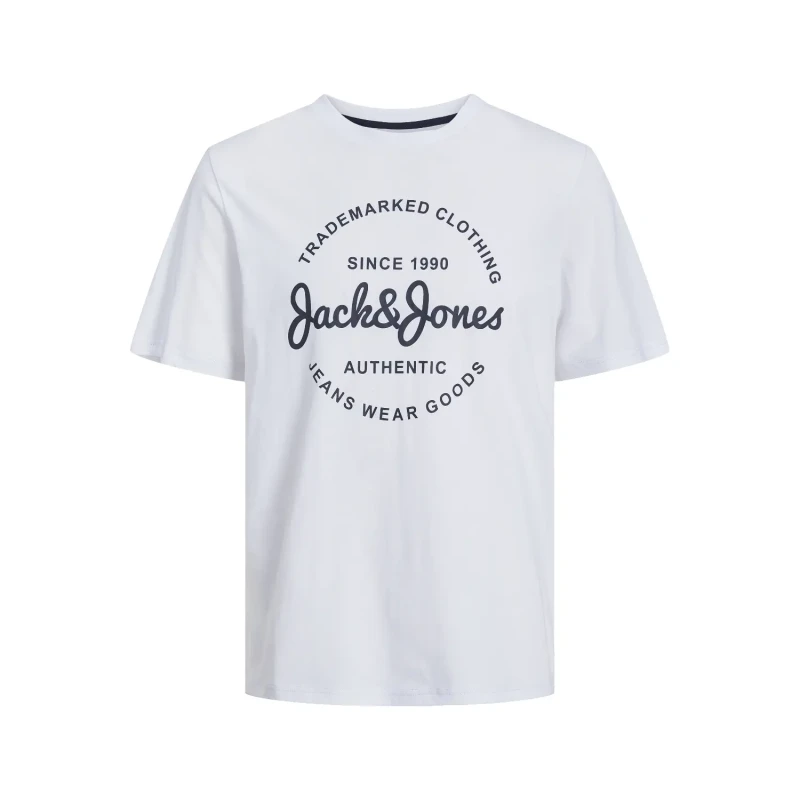 Image of jack & jones T-Shirt round neck child Jack & Jones Forest Blanc Male 10 ans