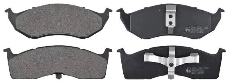 Image of A.B.S. 38730 Brake pad set without integrated wear sensor Brake Pad Set,disc brake (402)