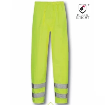 Image of Black Knight X-Large Hawk High Visibility Trousers - Yellow