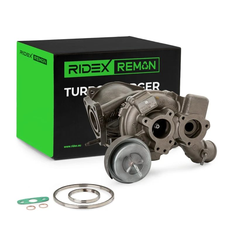 Image of RIDEX REMAN 2234C10646R Turbocharger Steel, Aluminium Charger,charging system (2234)