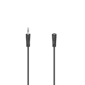 Image of Hama 00205121 audio cable 5m 3.5mm Black
