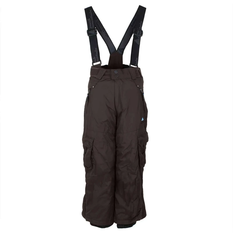 Image of Peak Mountain Children's ski Trousers Peak Mountain Eltaro Marron Male 8 ans ELTARO/3-8-MARRON
