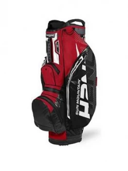 Image of Sun Mountain Sun Mountain H2No Lite Cart Bag Black/Red/White