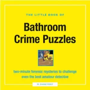 Image of The little book of bathroom crime puzzles by M. Diane Vogt
