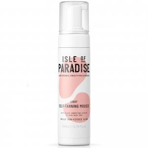 image of Isle of Paradise Self-Tanning Mousse - Light 200ml