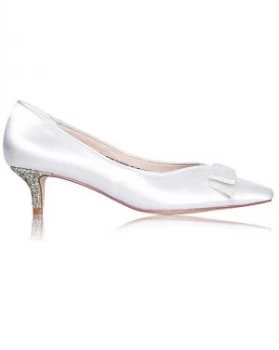 image of Perfect Stacey Glitter Low Heel Court