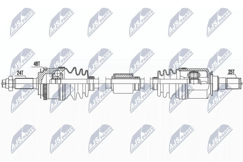 Image of NTY Drive shaft NTY NPW-HY-587