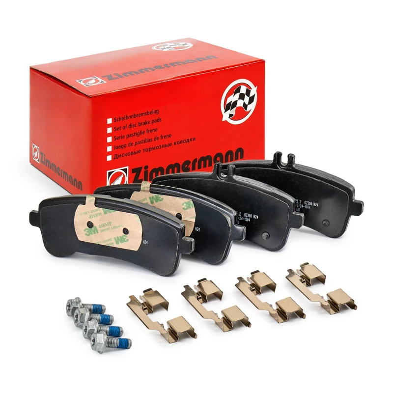 Image of ZIMMERMANN Brake pad set ZIMMERMANN 25163.185.2