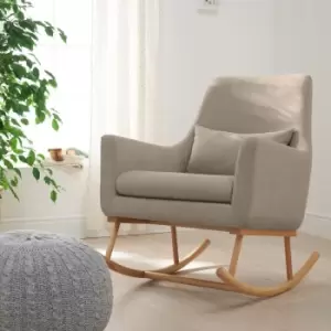 Image of Tutti Bambini Oscar Rocking Chair & Pouffe Set - Stone