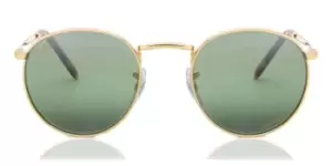 image of Ray-Ban Sunglasses RB3637 New Round Polarized 9196G4