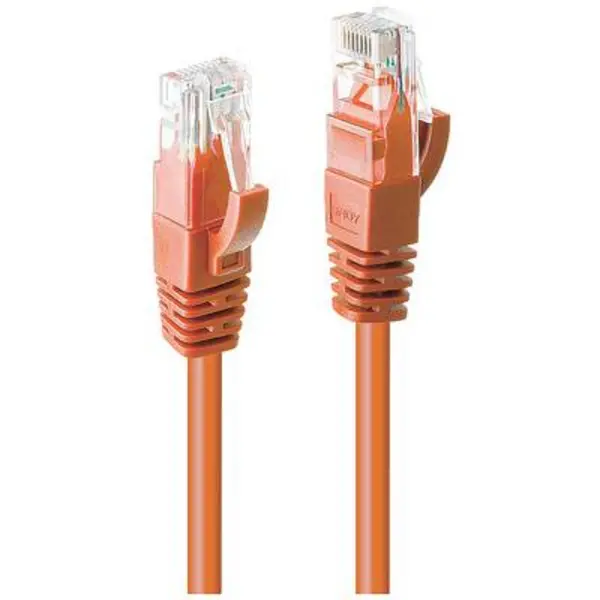 Image of Lindy 30m Cat.6 U/UTP Network Cable, Orange