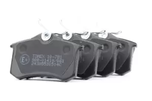 Image of TOMEX brakes Brake pad set VW,AUDI,FORD TX 10-781 1E0698451,1E0698451B,1E0698451C 1E0698451D,1E0698451E,1E0698451G,1H0615415,1H0615415A,1H0615415D