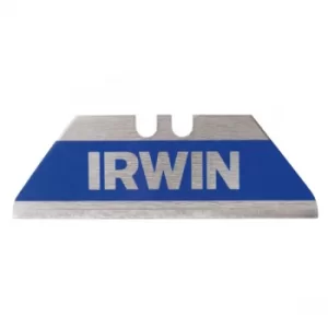 image of Irwin 10505824 Bi-Metal Blue Safety Trapezoid Blades Pack of 50