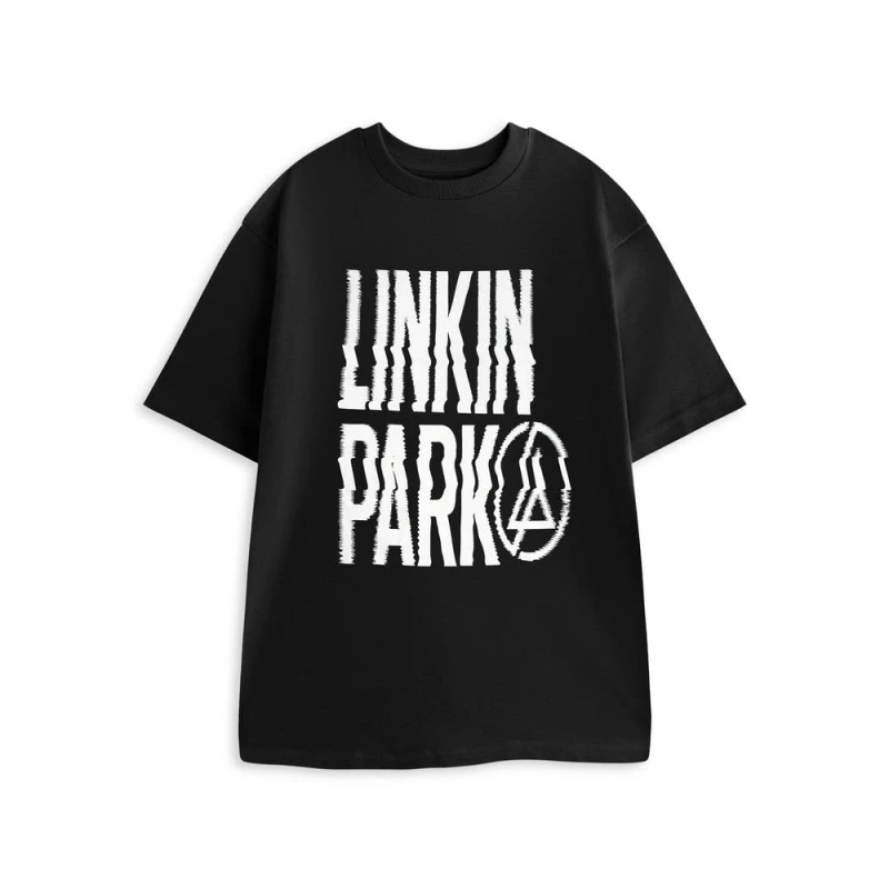 Image of Linkin Park Men Linkin Park Short Sleeved T-Shirt Mens Black Official Merch Size: 3X-Large Black 3X-Large Male 5063203759026