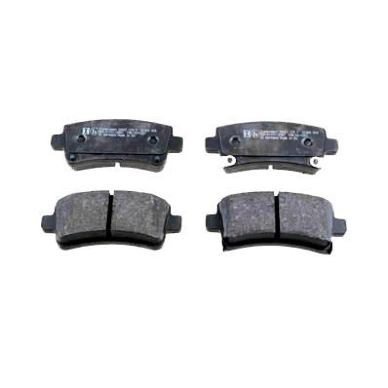 Image of ZIMMERMANN 24421.170.1 Brake pad set Rear Axle, with acoustic wear warning, Photo corresponds to scope of supply Brake Pad Set,disc brake (402)