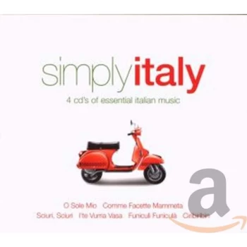 Image of Various Artists - Simply Italy - 4 Cd's of Essential Italian Music CD