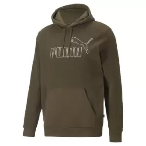 image of Puma Essential Polar OTH Hoodie Mens - Green