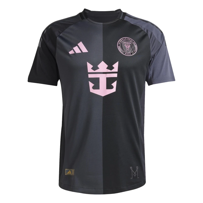 Image of adidas Inter Miami Messi Authentic Away Shirt 2025 2026 Adults - Black M