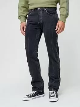 Image of Levis 501&reg; Original Straight Fit Jeans - Black, Size 30, Inside Leg Regular, Men