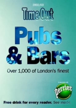 Image of time Out Pubs and Bars Guide Paperback