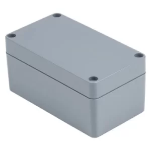 image of R-TECH 301723 ABS Enclosure IP65 Dark Grey 115x65x55mm