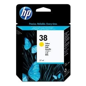 Image of HP Original 38 Yellow Inkjet Cartridge